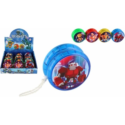 Teddies Jojo svítící roboti plast 6cm