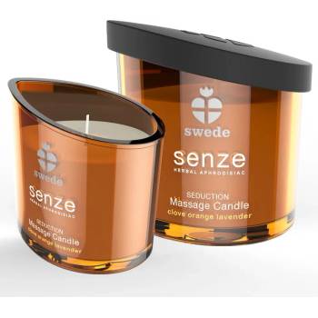 Image 1 of Масажна свещ, карамфил, портокал и лавандула - Senze Seduction Candle 50ml (D-231801)