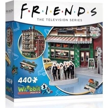 Wrebbit 3D puzzle Přátelé: Central Perk 440 ks