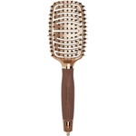 Olivia Garden Expert Care Flex Brush Boar & Nylon Bristles Gold & Brown