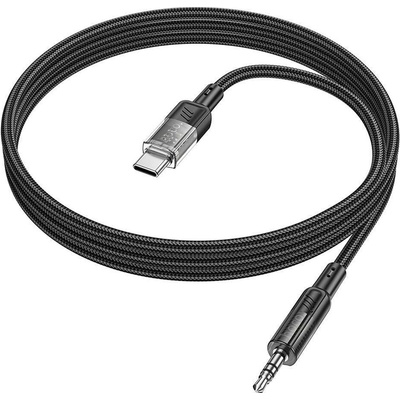 Hoco Upa27 Aux Jack 3,5 mm na USB C 1,2m černý