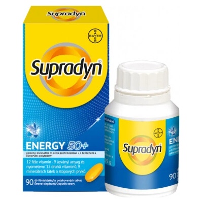 Supradyn ENERGY 50+ 90 tabliet
