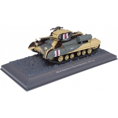 Altaya de Agostini Valentine II Mk.III British Army 1st Army Tank Brigade 8th Royal Tank Regiment Libya 1941 1:43