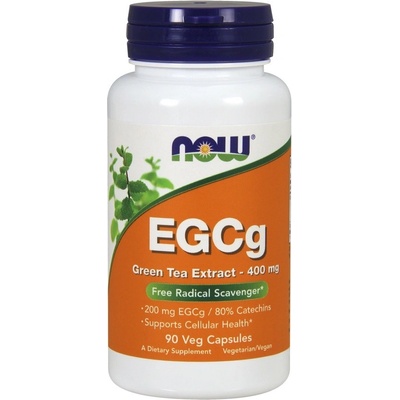 Now Foods Foods EGCg Zelený čaj Green Tea Extract 400 mg 90 kapslí