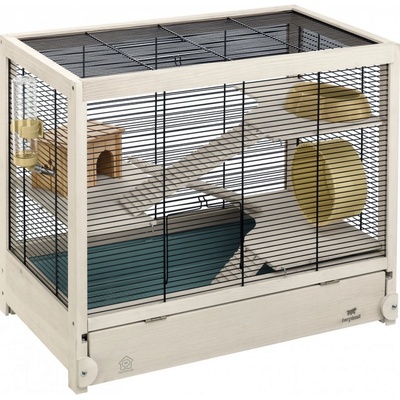 Ferplast klícka HL HAMSTERVILLE černá 60 x 34 x 49 cm – Zboží Dáma