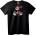 NOONEBRAND Тениска Розов облачен човек - 2XL, Black