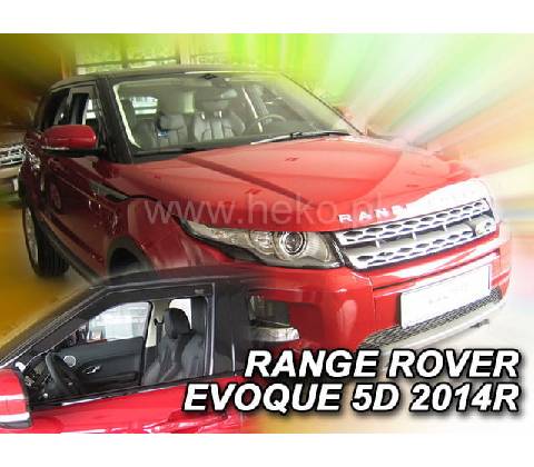 Deflektory Range Rover Evoque 2011