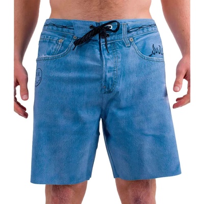 Hurley Бански гащета Hurley Phntm Eco Denim Bdst 18´´ swimming shorts - Blue (Vintage)