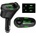 Car MP3 Player Wireless FM Transmitter With USB SD MMC ФМ ТРАНСМИТЕР ЗА КОЛА зелен (fm-wi-fi)