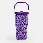 Sentio Бутилка за вода 600ml Leopard Purple