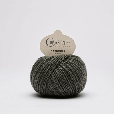 CASHMERE CLASSIC Cardiff Cashmere Farby CASHMERE: 704 tmavá modrošedá mix