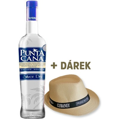 Puntacana Club Silver Dry 38% 0,7 l (holá láhev)