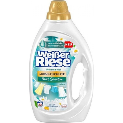 Weisser Riese Universal Lotus a Bílá lilie prací gel 20 PD 1 l