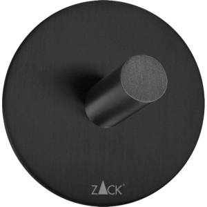 ZACK Закачалка за кърпи, 5, 5 см, черен, неръждаема стомана, Zack (ZACK40447)