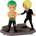 Banpresto Статуетка Banpresto Animation: One Piece - Roronoa Zoro & Sanji (WCF Log Stories), 8 cm (BP29523P)