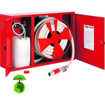 Pavliš a Hartman, Penový hydrantový systém UNIPOL FF 3% s tvarovou odolnou hadicou D25 -20bm vľavo