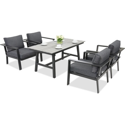 Garden Point Алуминиеви градински мебели Sydney Premium 4 Garden Point антрацит (GAP315-FIE4)