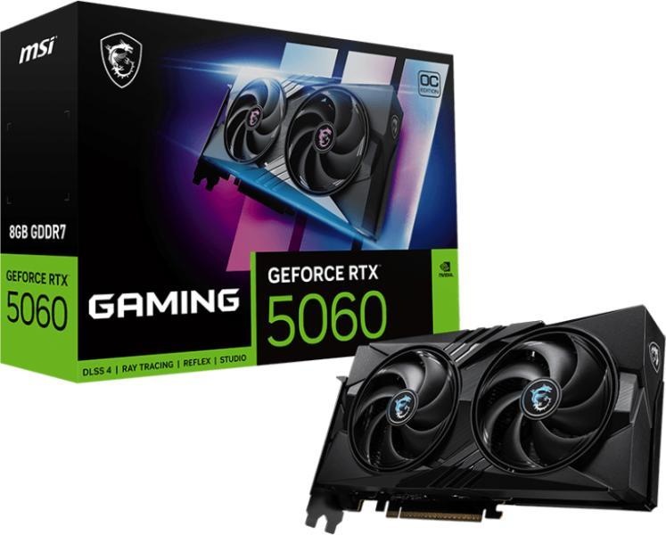 MSI GeForce RTX 5060 GAMING OC 8GB GDDR7 128bit (G5060-8GC)