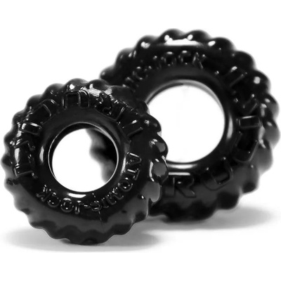 OXBALLS TRUCKT 2-pack Cockring Black