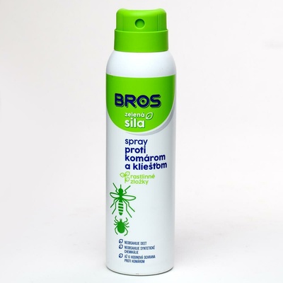 Bros repelent spray proti komárům a klíšťatům rostlinné složky 90 ml