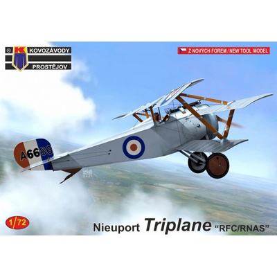 Kovozávody Prostějov Nieuport Triplane “RFC/RNAS” 1:72