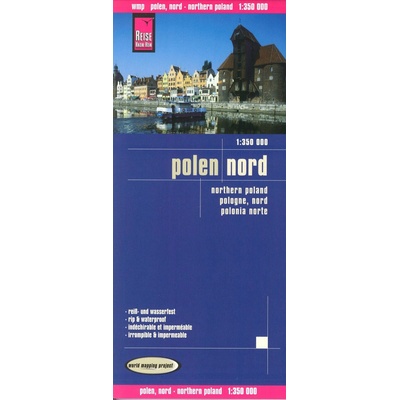Landkarte Polen Nord 1:350.000