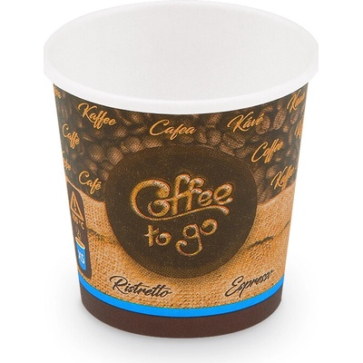 Wimex papierový pohár coffee to go XS 110 ml O 62 MM