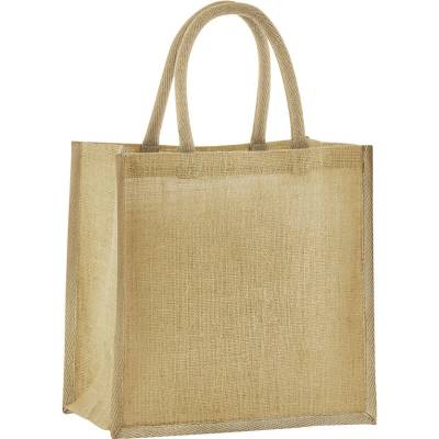 Westford Mill Taška Mini W477, nákupní, jutová, COT-50047790599 Natural/navy