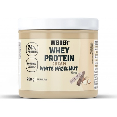 Weider Whey Proteínová nátierka biely oriešok 250 g