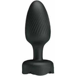 Pretty Love Varian Black Plug with LED Light 10.8 cm Silicone