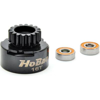 HOBAO CNC Clutch Bell 16T w/Bearing 12mm (HOP-0015)