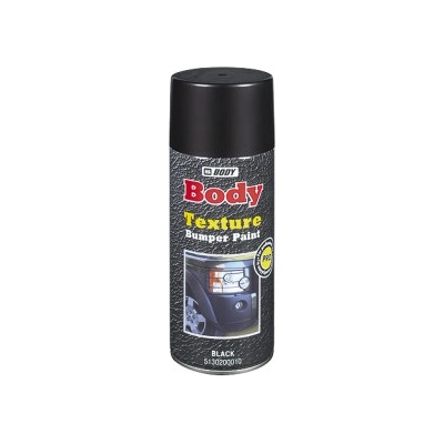 HB BODY bumper texture barva na plasty ve spreji 400 ml šedá