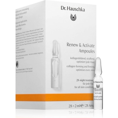 Dr. Hauschka Facial Care възстановяваща интензивна грижа за стягане на кожата 28x2ml