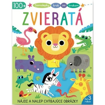 Samolepky krok za krokom Zvieratá