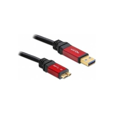 DeLock Cable USB Delock USB-A - microUSB 3 m Red (82762)
