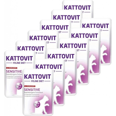 Kattovit Sensitive kura kačka 12 x 85 g