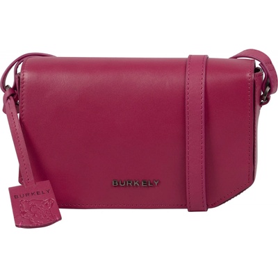 Burkely dámská crossbody kožená kabelka Katia růžová