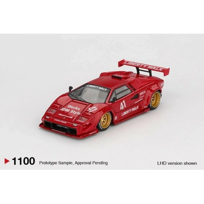 MINI GT Lamborghini Countach LB-Works Red 2025 1:64