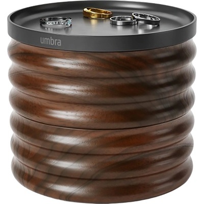 Umbra Дървена кутия за бижута Umbra Tesora, цвят черен и орех (1021398-048)