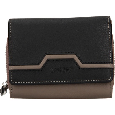 Lagen dámska peňaženka kožená BLC 5374 422 Taupe black