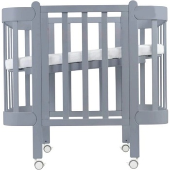 Ingvart Трансформиращо легло 5 в 1 Ingvart - Nika, 60 x 95/60 x 120 cm, сиво (I-1343977)