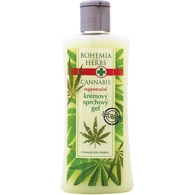 Bohemia Herbs Cannabis regenerační sprchový gél 250 ml