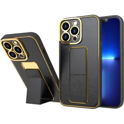 HQWear Кейс New Kickstand за iPhone 13 Pro Max, със стойка, черен (9145576259566)