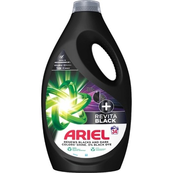 Ariel +Revitablack gél 1,7 l 34 PD