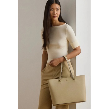 Ralph Lauren Кожена чанта Lauren Ralph Lauren (431911655)