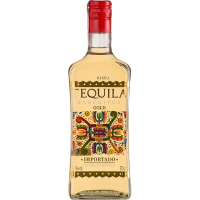 Ranchito Tequila Gold 35% 0,7 l (čistá fľaša)