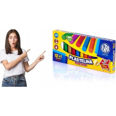 Astra Plastelína voňavá 12 pastelových farieb (1276)