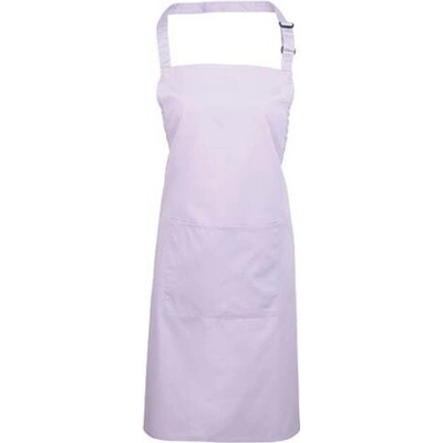 Premier Workwear Pracovní zástěra za krk s kapsou PR154 Lilac Pantone 264 72x86cm