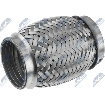 NTY Pružná spojka výfuku 51MM X 100MM/ocelový nerezová (UV-003)