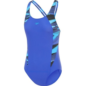 Speedo hyperboom splice muscleback blue/black 116cm